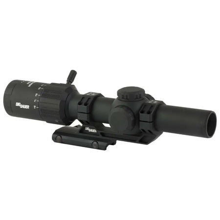 SIG SAUER TANGO MSR 1-8X24 30MM SFP ILLUMINATED MSR BDC8 RETICLE, 0.5 MOA BLACK W/ MOUNT