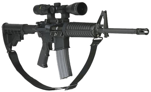Max Ops SPT4 11" OAL Black Webbing Adjustable Duty Two-Point Tactical Sling