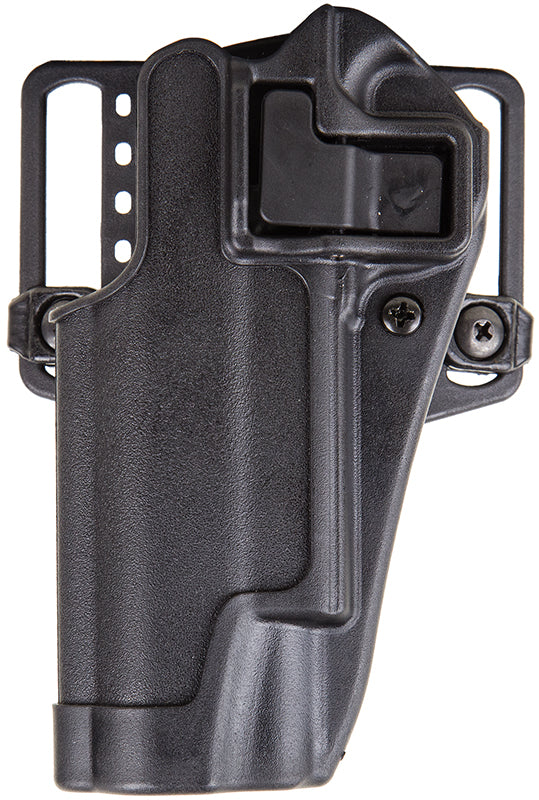 Blackhawk 410503BKL Serpa CQC OWB Matte Black Holster Size 03 Belt Loop and Paddle for Colt 1911 Gov't and Clones Left Hand