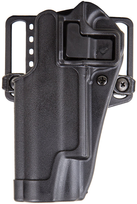 Blackhawk 410503BKL Serpa CQC OWB Matte Black Holster Size 03 Belt Loop and Paddle for Colt 1911 Gov't and Clones Left Hand