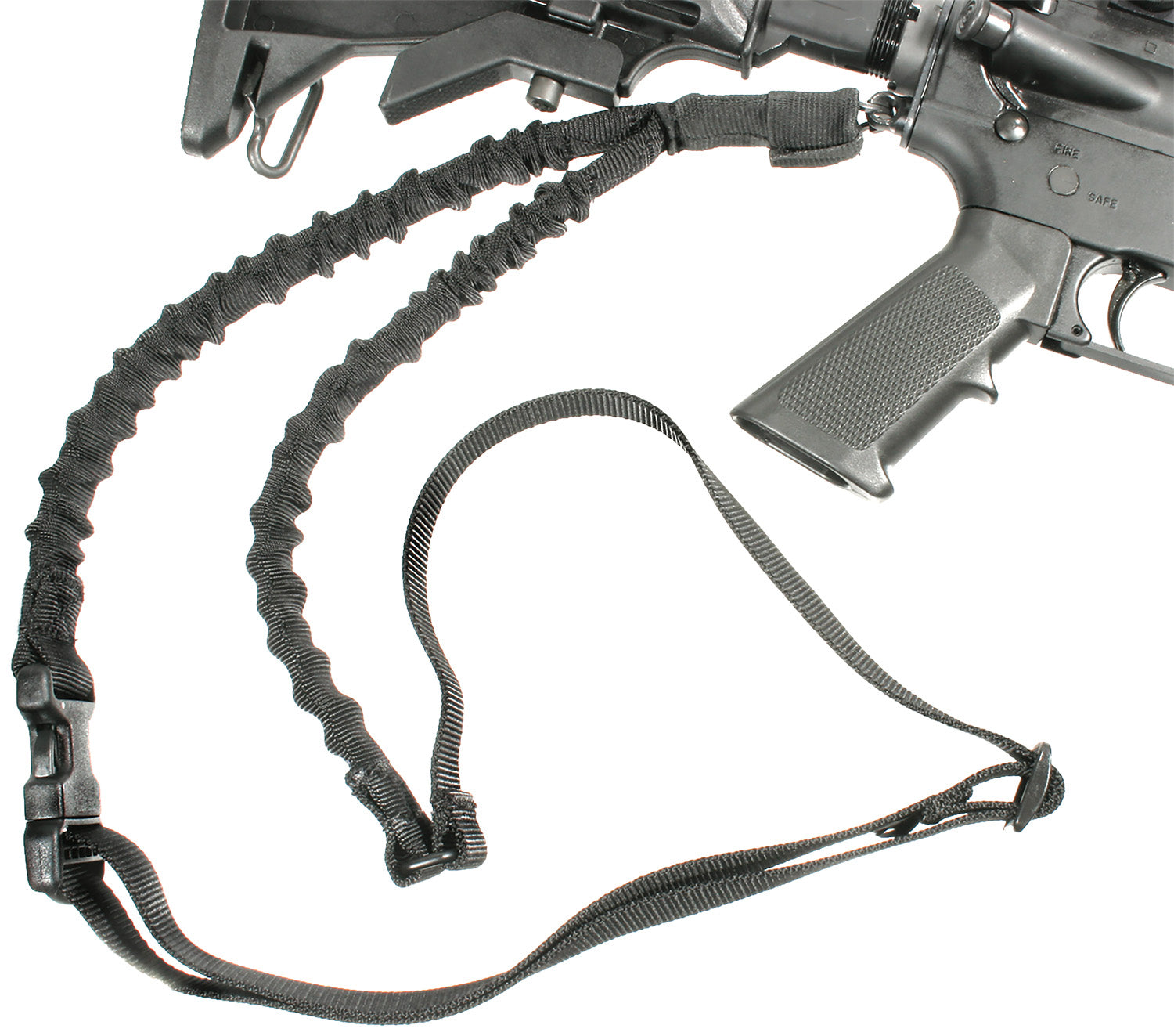 Blackhawk Storm XT Single-Point Rifle Sling Model 70GS16BK Black Nylon 1.25" Wide