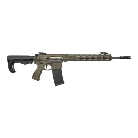 FOSTECH STEALTH LIGHTNING RFL 5.56 16" MACH2 13" RL, SNGLE STG TRIG, OD GRN