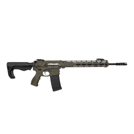 FOSTECH STEALTH LIGHTNING RFL 5.56 16" MACH 2 13"RL, ECHO II TRIG, OD GRN