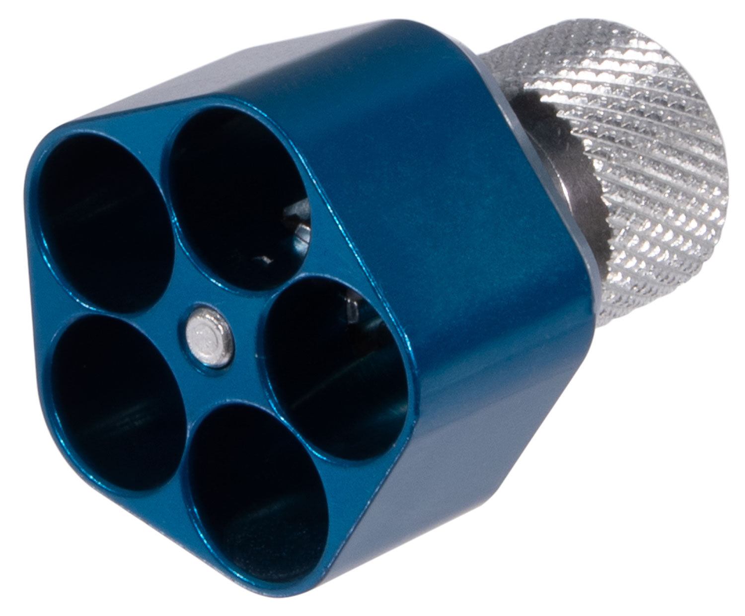 Pachmayr 02650 CNC Machined Aluminum Speedloader Blue Finish S&W J Frame