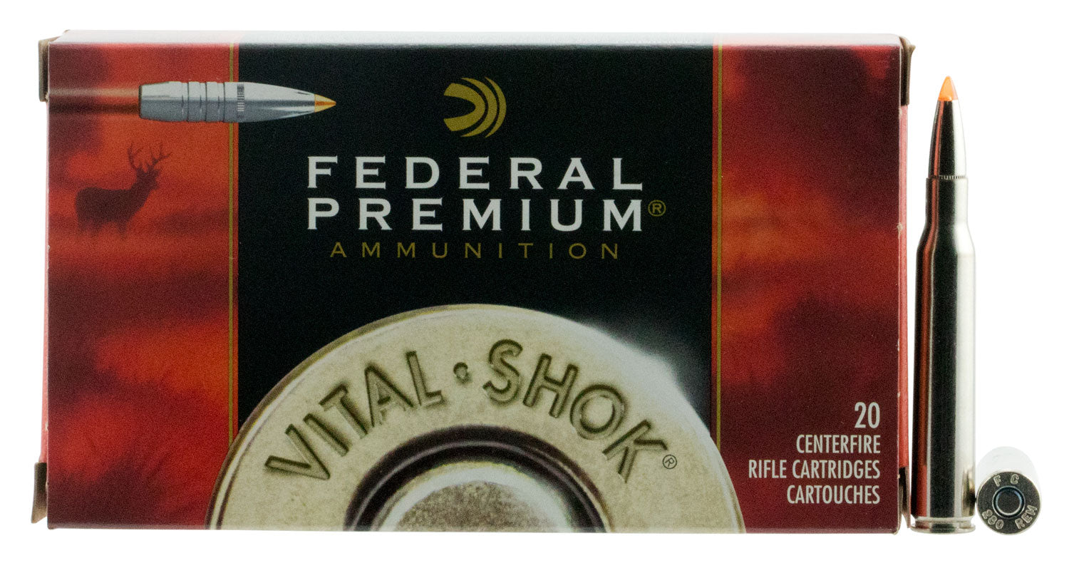 Federal .280 Remington Premium Vital-Shok 140 grain Trophy Bonded Tip ammunition