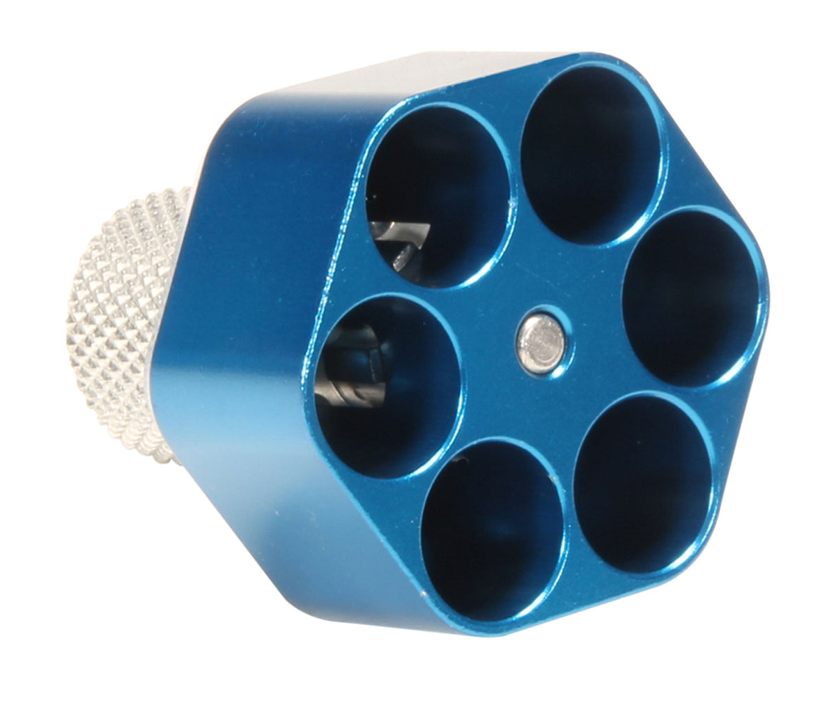 Pachmayr 02652 CNC Machined Aluminum Speedloader Blue Finish Compatible with S&W K Frame