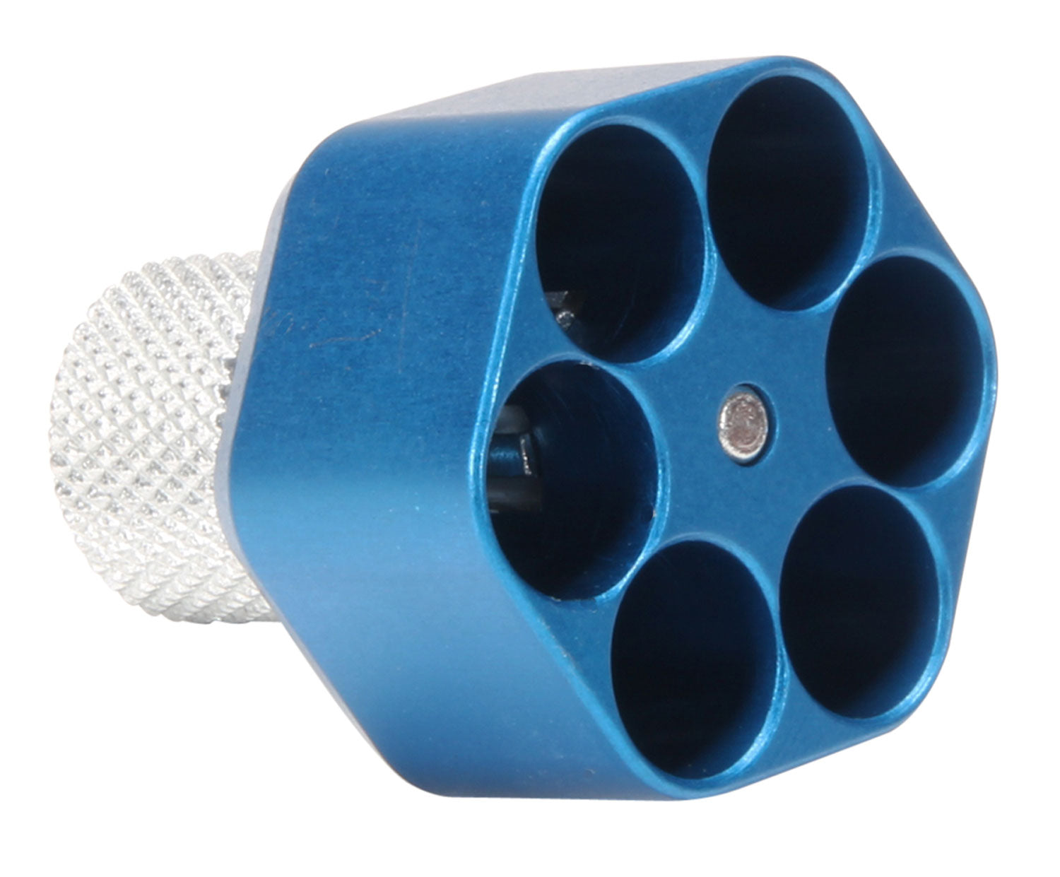 Pachmayr 02654 CNC Machined Aluminum Speedloader Blue Finish Compatible with S&W L Frame