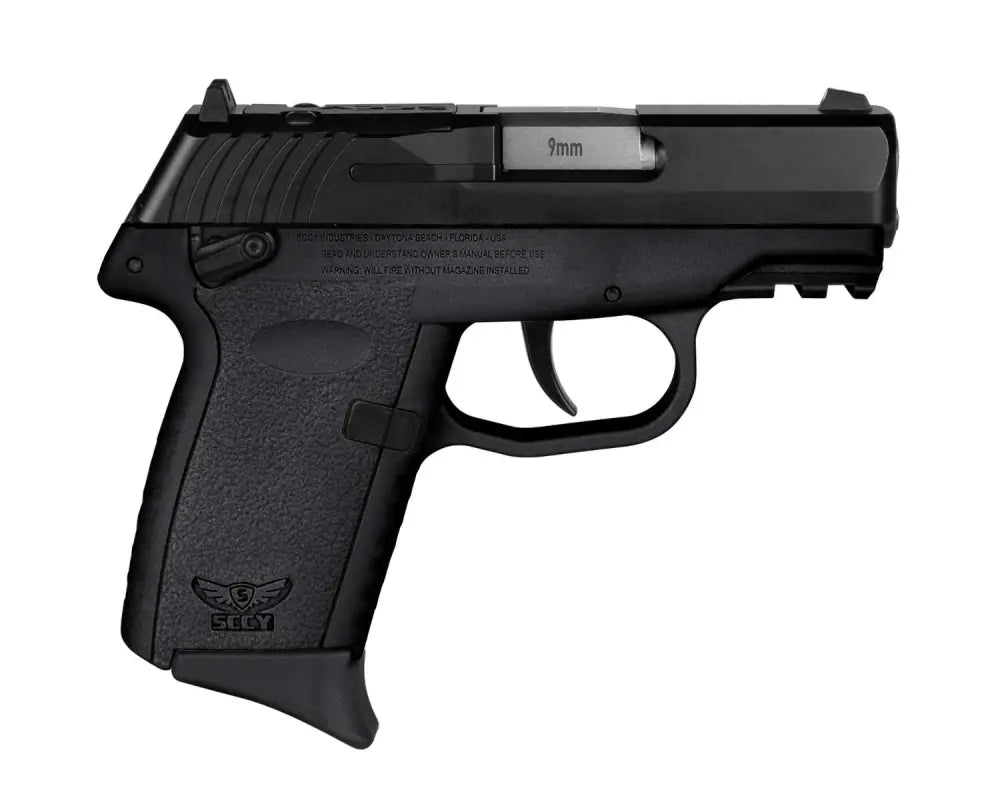 SCCY CPX1CBBKRDRG3 9MM PST BL/BLK GRP D/S SAFETY
