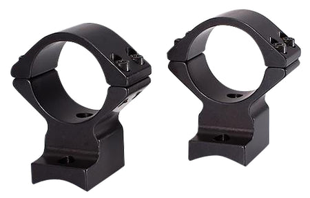 Talley 74X725 Savage AccuTrigger Round Receiver Medium Rings Extended Scope Mount Combo 30mm Tube Black Anodized
