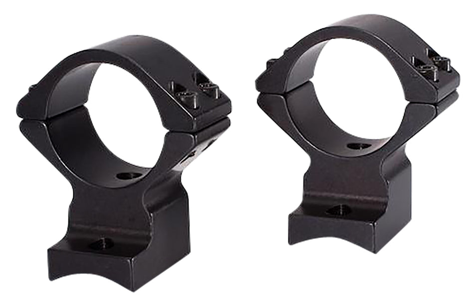 Talley 74X725 Savage AccuTrigger Round Receiver Medium Rings Extended Scope Mount Combo 30mm Tube Black Anodized