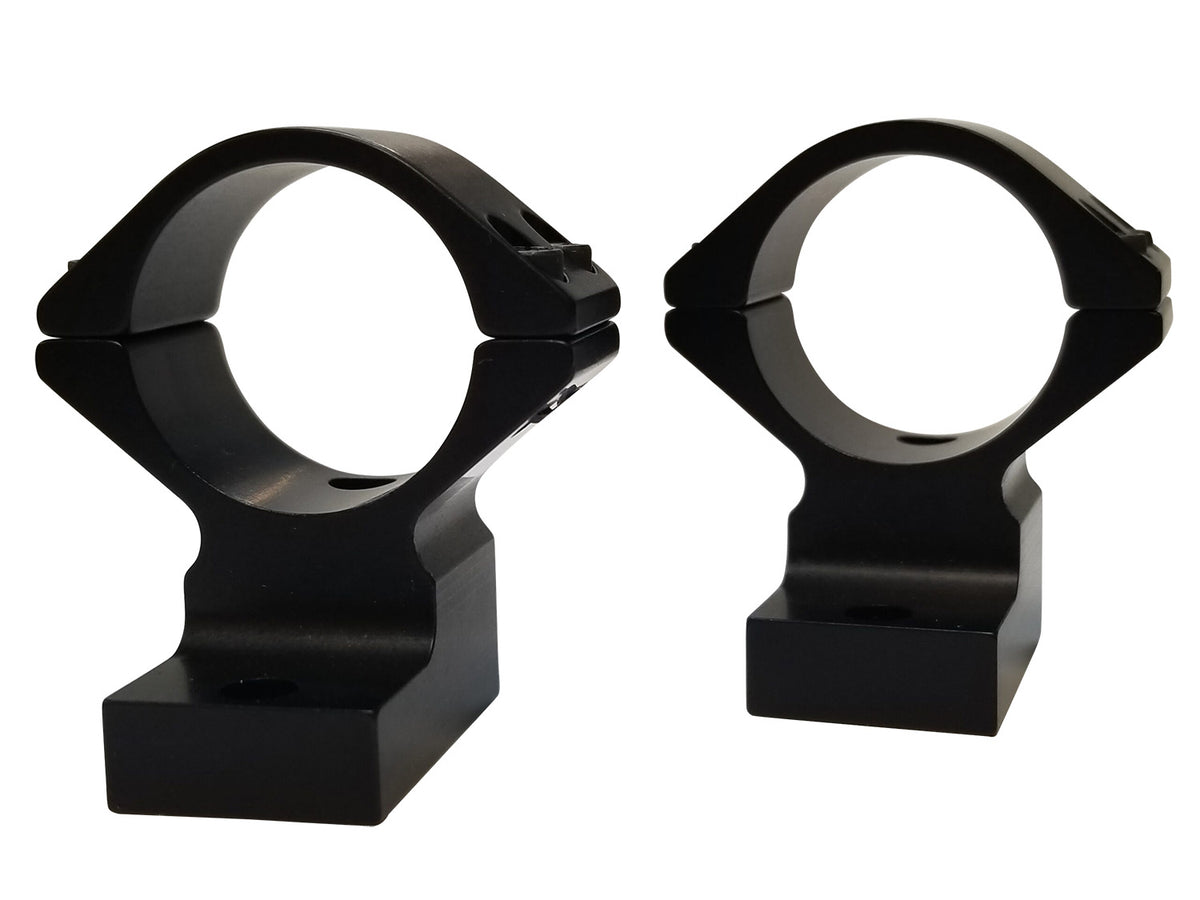 Talley 750714 Tikka T3/T3x High Rings One-Piece Scope Mount Combo 30mm Tube Black Anodized