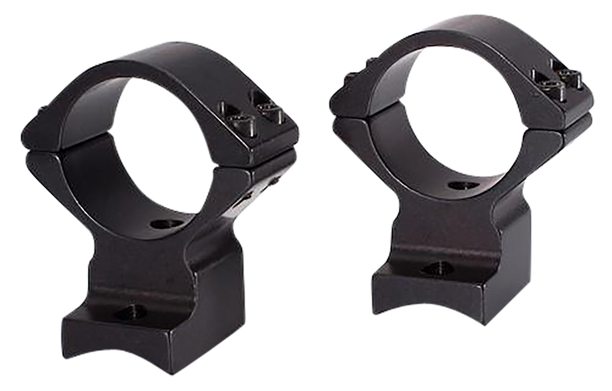Talley 940706 Weatherby Mark V 6 Lug Non-Magnum Medium Rings One-Piece Scope Mount Combo 1" Tube Black Anodized