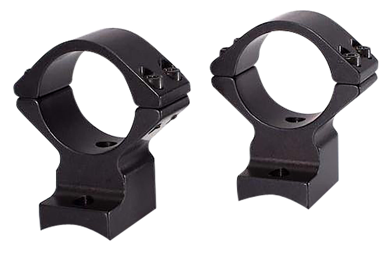 Talley 940705 Weatherby Mark V 9 Lug Magnum Medium Rings One-Piece Scope Mount Combo 1" Tube Black Anodized