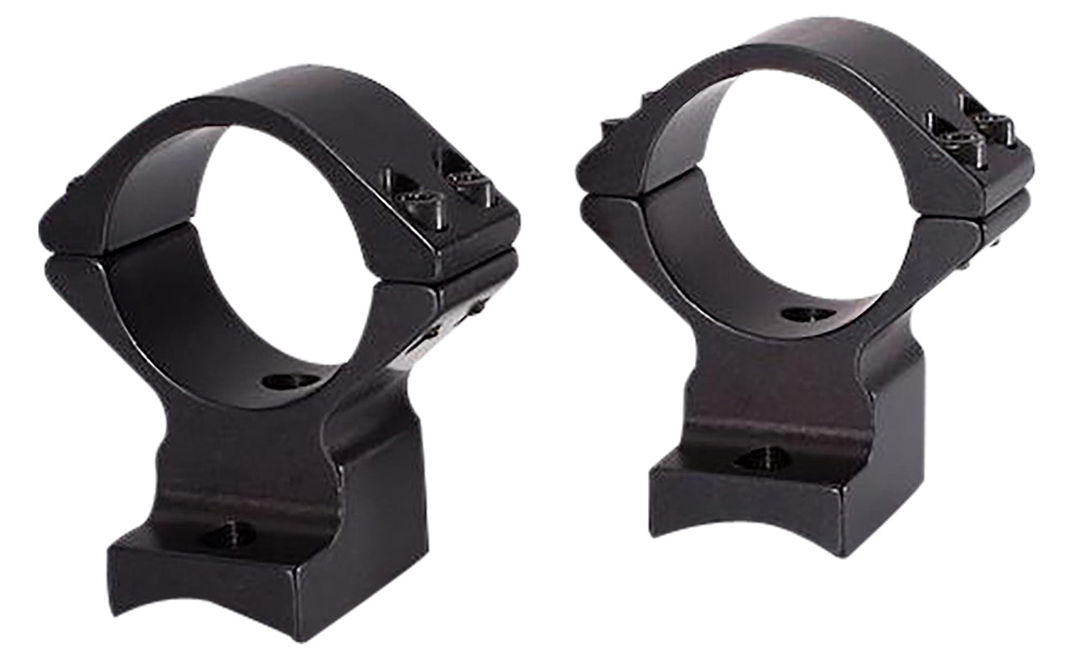 Talley 930734 Weatherby Vanguard Low Rings One-Piece Scope Mount Combo 1" Tube Black Anodized