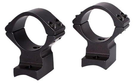 Talley 930734 Weatherby Vanguard Low Rings One-Piece Scope Mount Combo 1" Tube Black Anodized