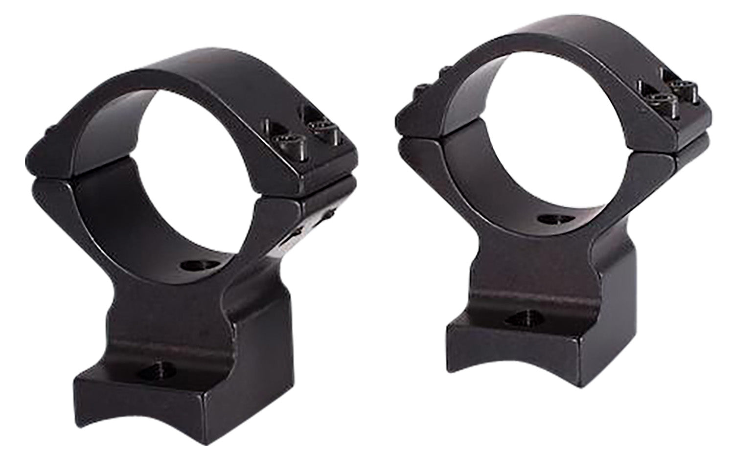 Talley 750705 Weatherby Mark V Magnum Action High Ring Scope Mount/Ring Combo Black Anodized 30mm Tube