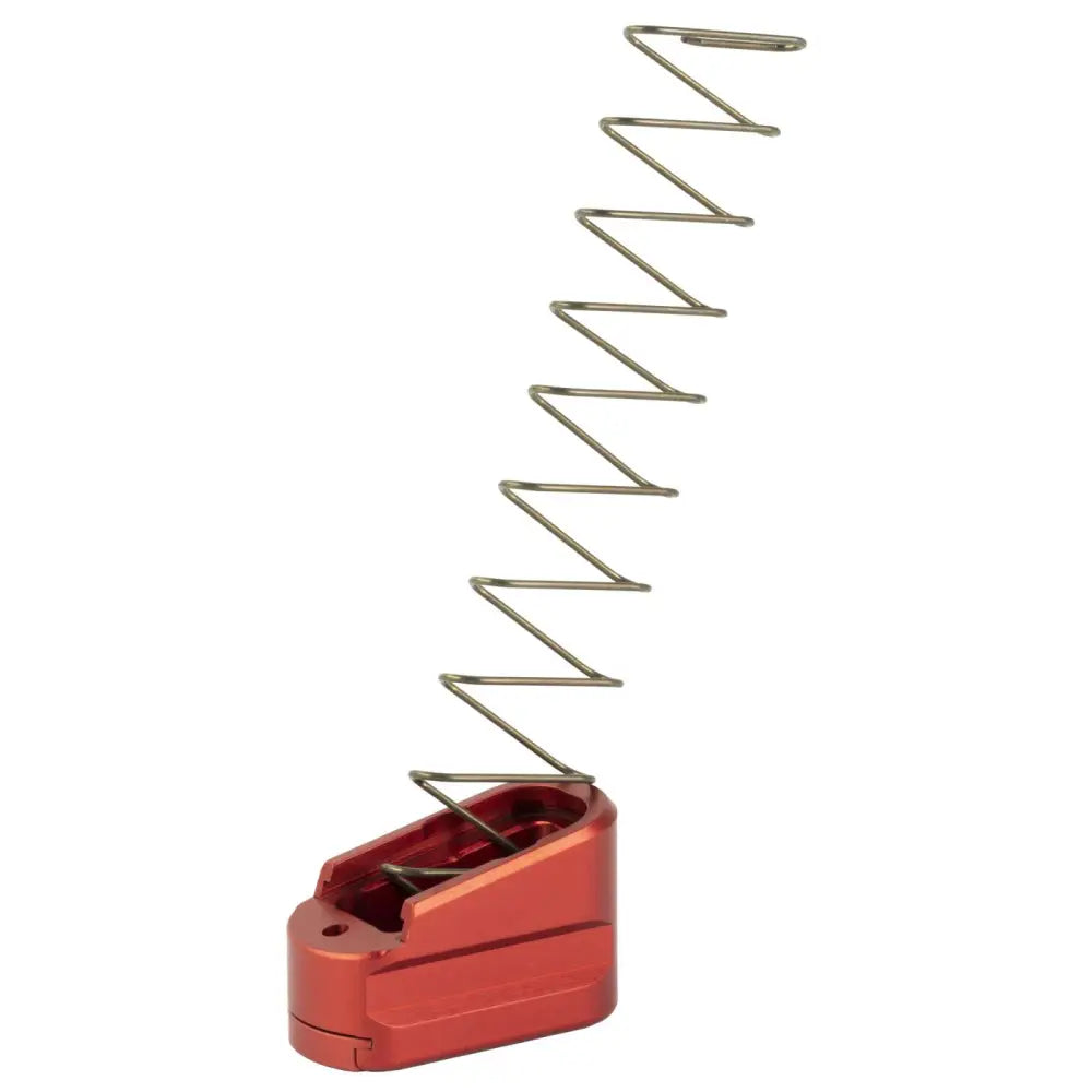 Shield Arms Glock 43 Magazine Extension in Red +2