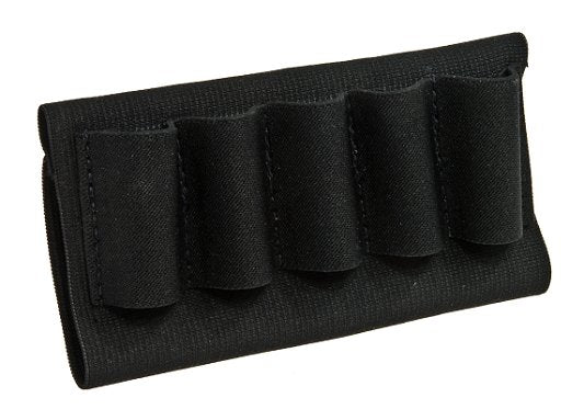 Blackhawk 74SH02BK 5rd Black Nylon Buttstock Ammo Holder Shotgun
