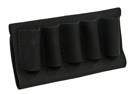 Blackhawk 74SH02BK 5rd Black Nylon Buttstock Ammo Holder Shotgun