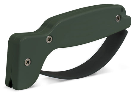 AccuSharp 008C Olive Drab Tungsten Carbide Knife Sharpener, Hand Held