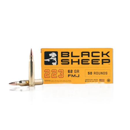 Black Sheep Ammo 223 Remington 62 Grain Full Metal Jacket