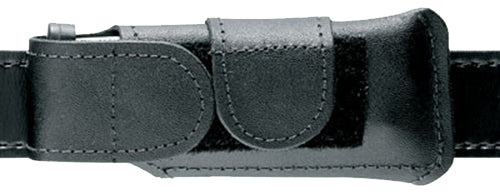 Safariland 123832 Hook & Loop Horizontal Single Mag Pouch Leather Glock 17/19/22/23/34/35