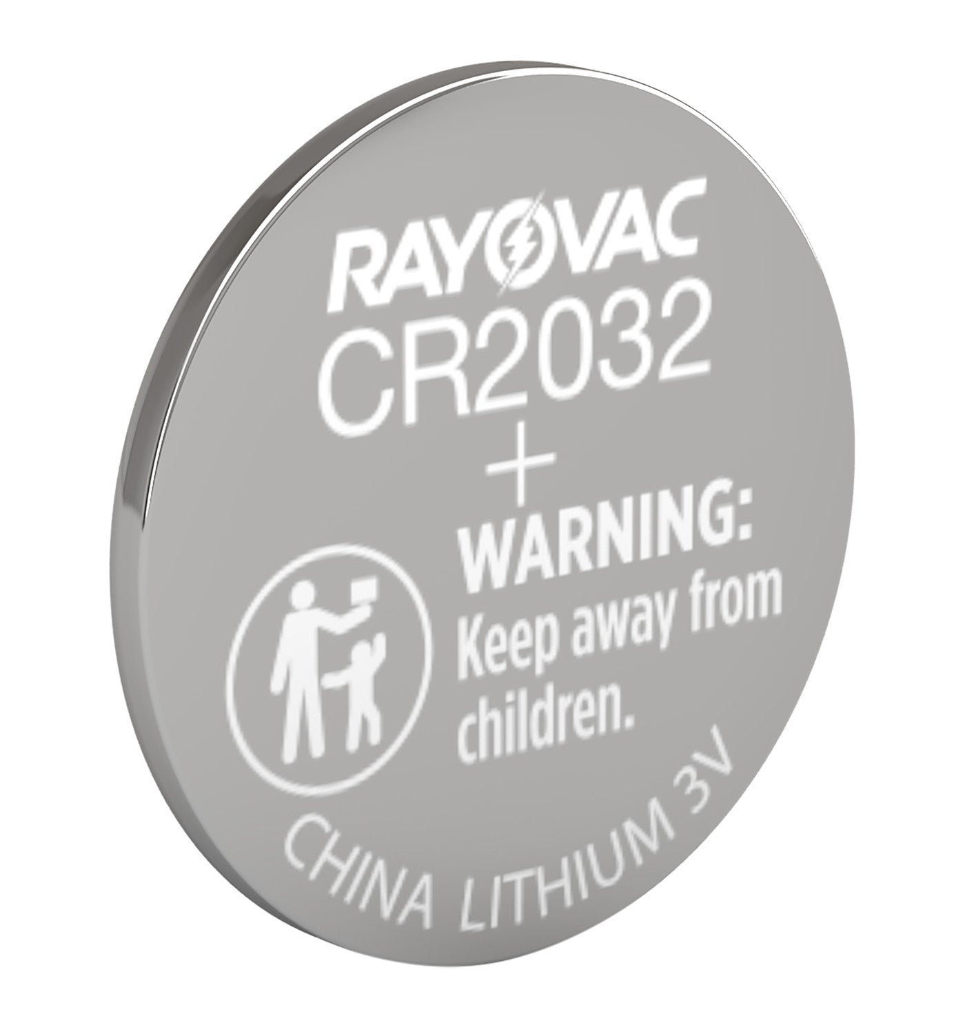 Rayovac CR2032 3V Lithium Coin Cell Battery for Key Fobs and Remotes