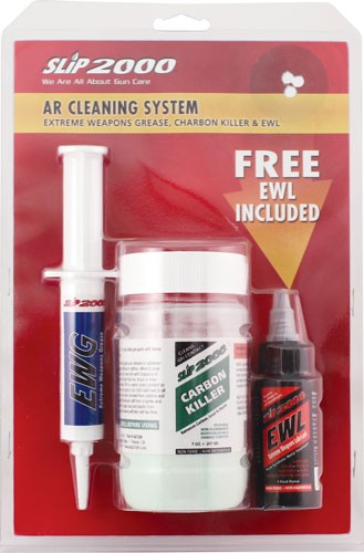 Slip 2000 AR Maintenance 3-Pack: Carbon Killer, EWL Lube & Grease