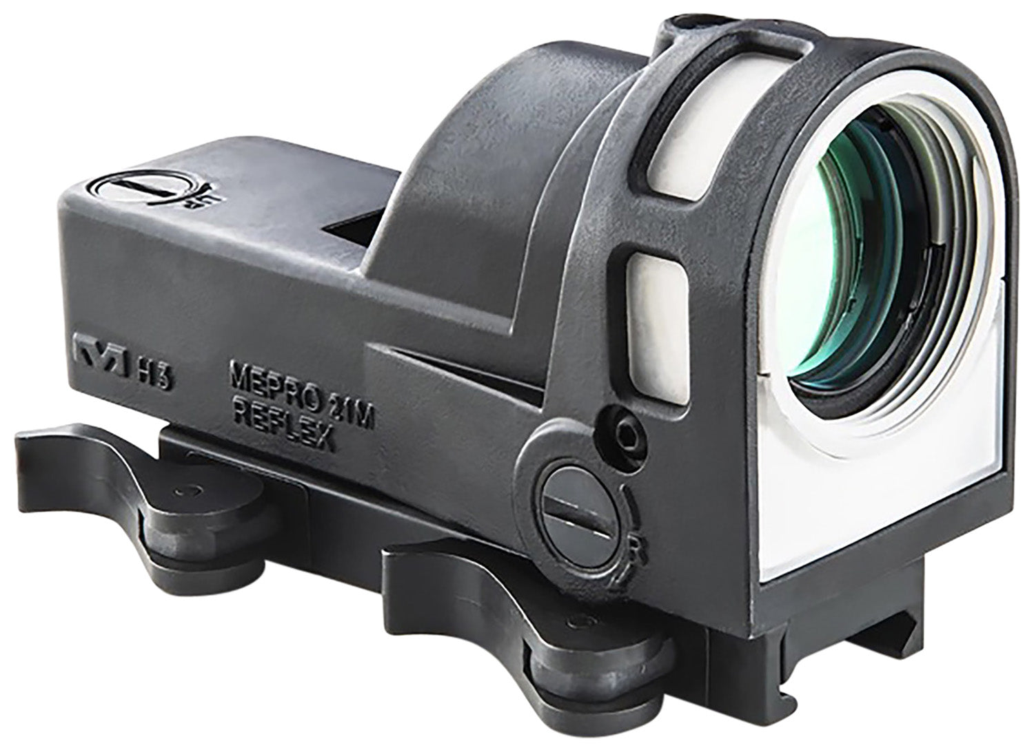 Meprolight USA 626110 M21 Black 1x 30mm Day/Night Reflex Sight, 4.3 MOA Bullseye