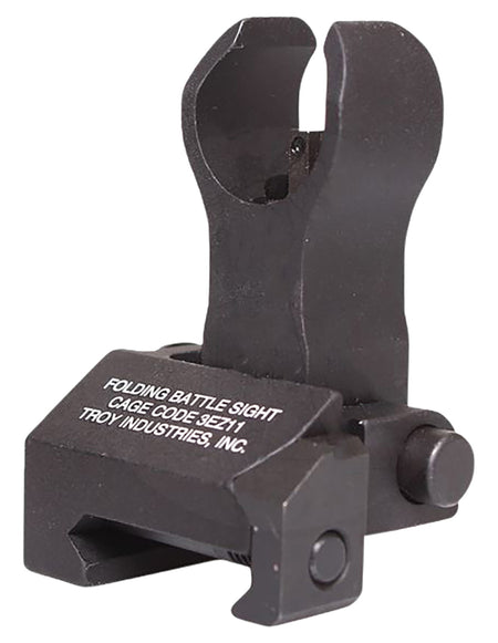 Troy Industries HK-Style Tritium Front Folding BattleSight Black Hardcoat Anodized