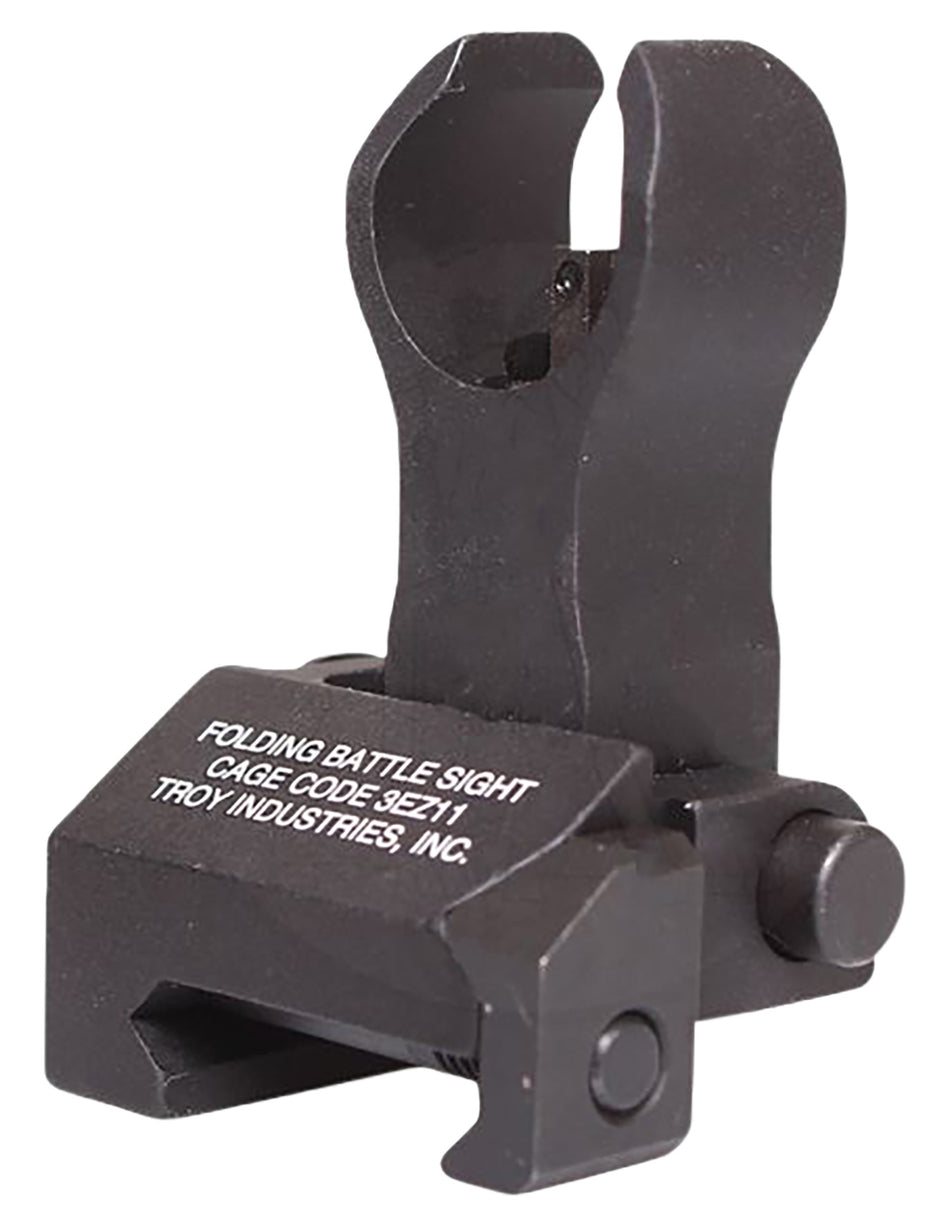 Troy Industries HK-Style Tritium Front Folding BattleSight Black Hardcoat Anodized