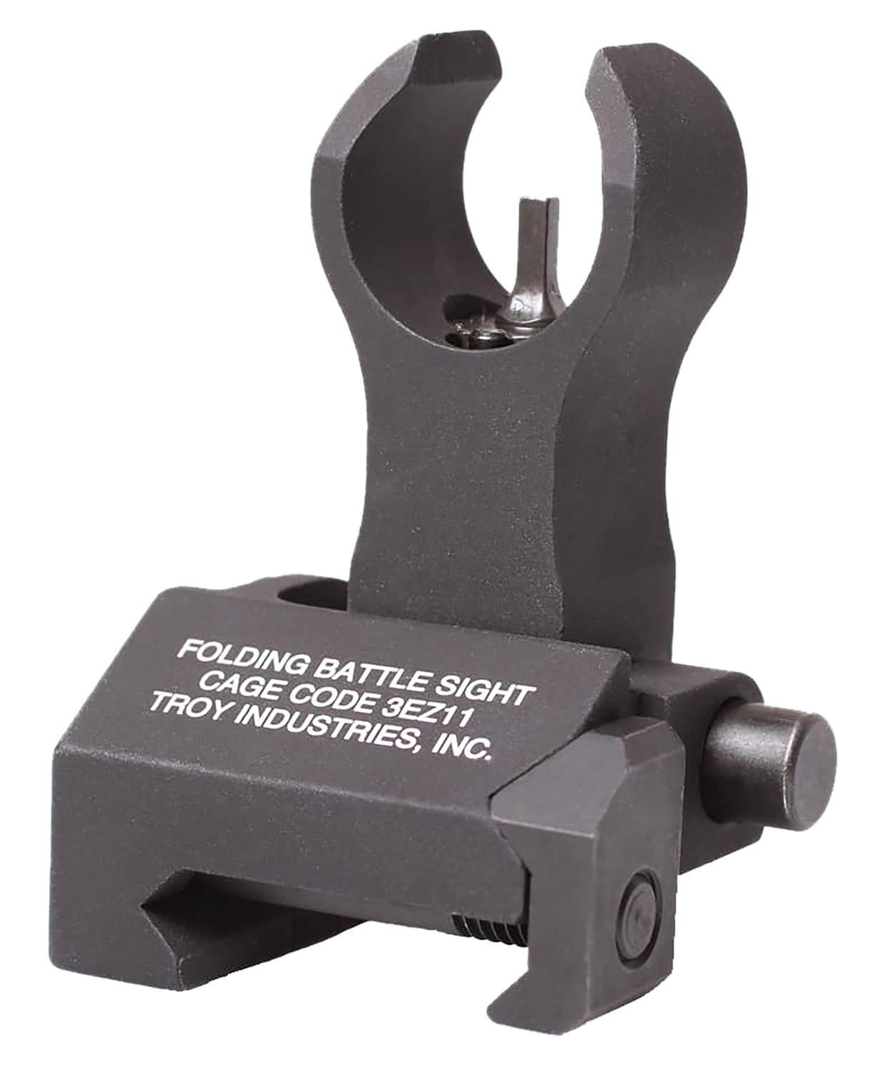 Troy Industries HK Front Folding BattleSight Black Hardcoat Anodized Iron Sight
