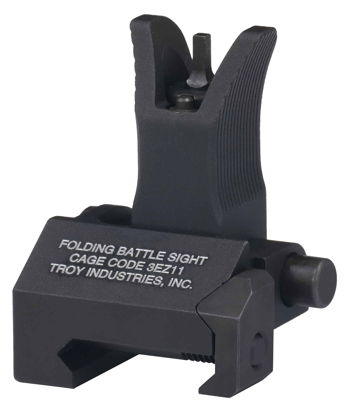 Troy Industries M4 Front Folding BattleSight Black Hardcoat Anodized Iron Sight