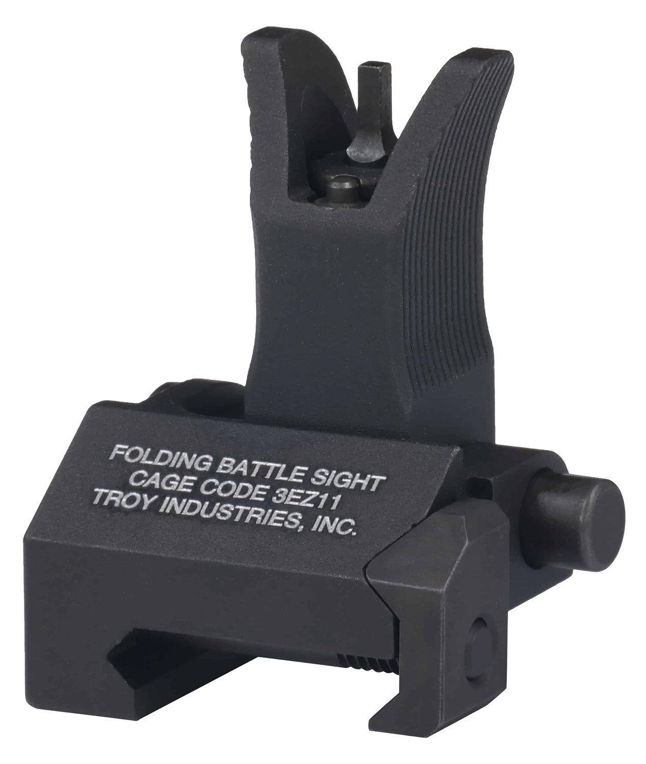 Troy Industries M4 Front Folding BattleSight Black Hardcoat Anodized Iron Sight