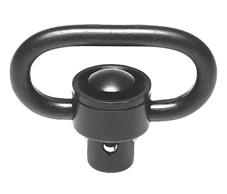 Troy Ind SSQD Swivel SMOUSSQ00BT00 1" Push Button Black Stainless Steel Heavy Duty