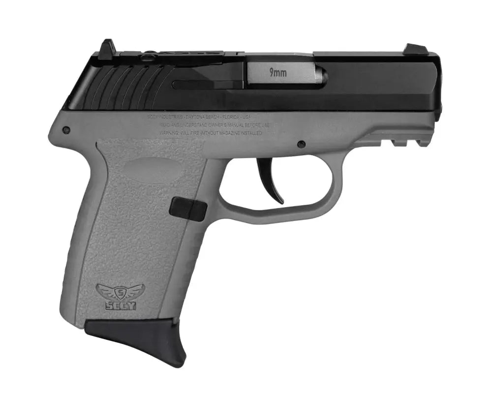 SCCY CPX2CBSGRDRG3 9MM PST BL/S-GRY GRP NO SAFETY