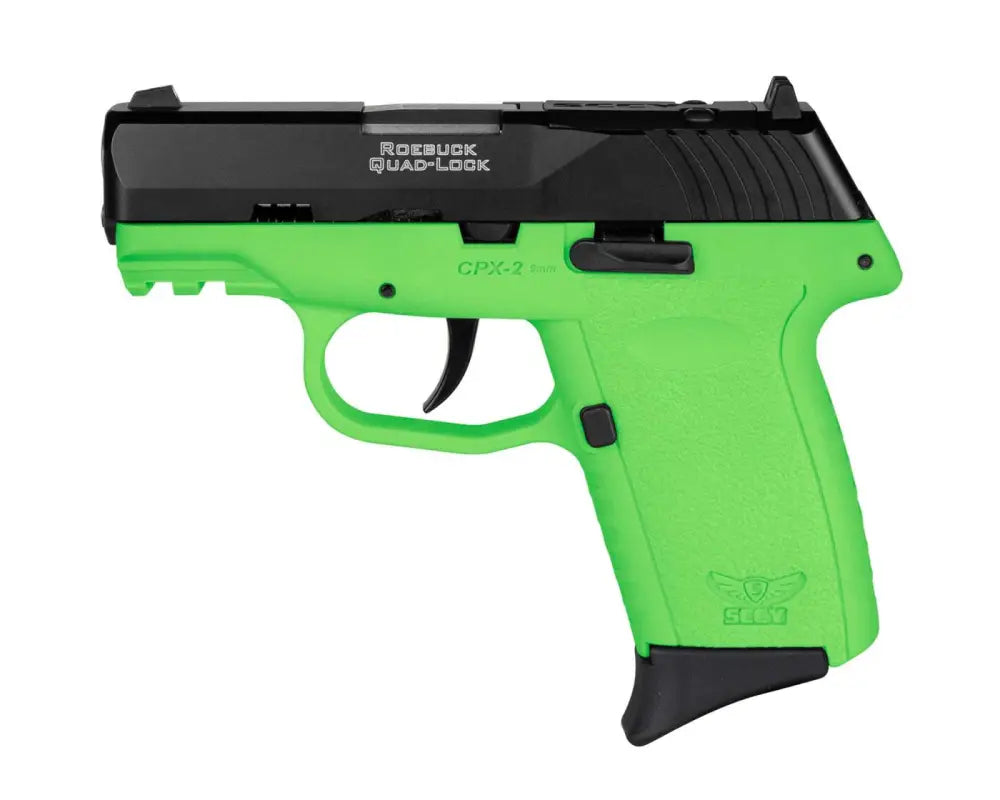SCCY CPX2CBLGRDRG3 9MM PST BL/LIME GRP NO SAFETY