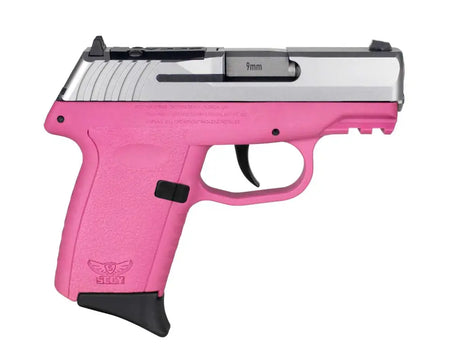SCCY CPX2TTPKRDRG3 9MM PST TT/PNK GRP NO SAFETY