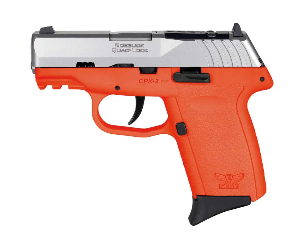 SCCY CPX2TTORRDRG3 9MM PST TT/ORG GRP NO SAFETY