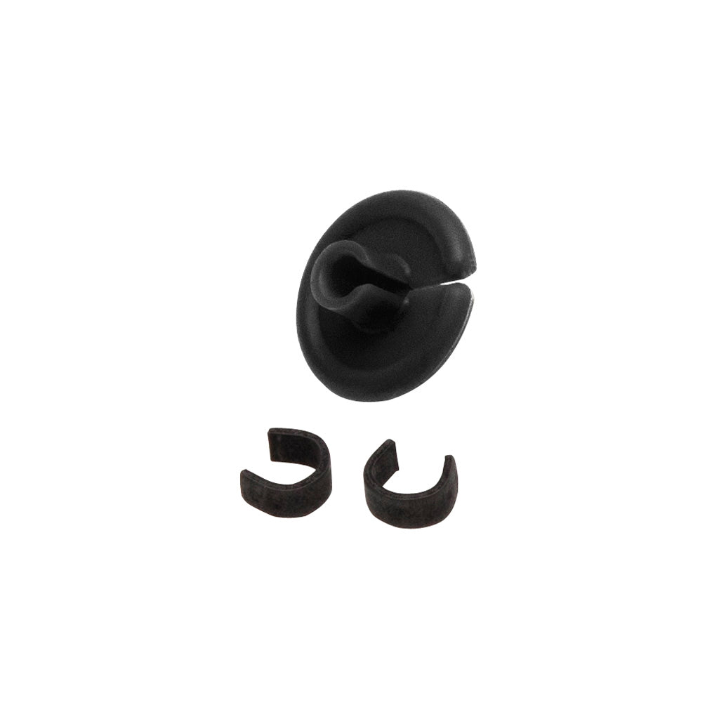 October Mountain Kisser Button String Love 2.0 Black Flex-Style 1-Pack