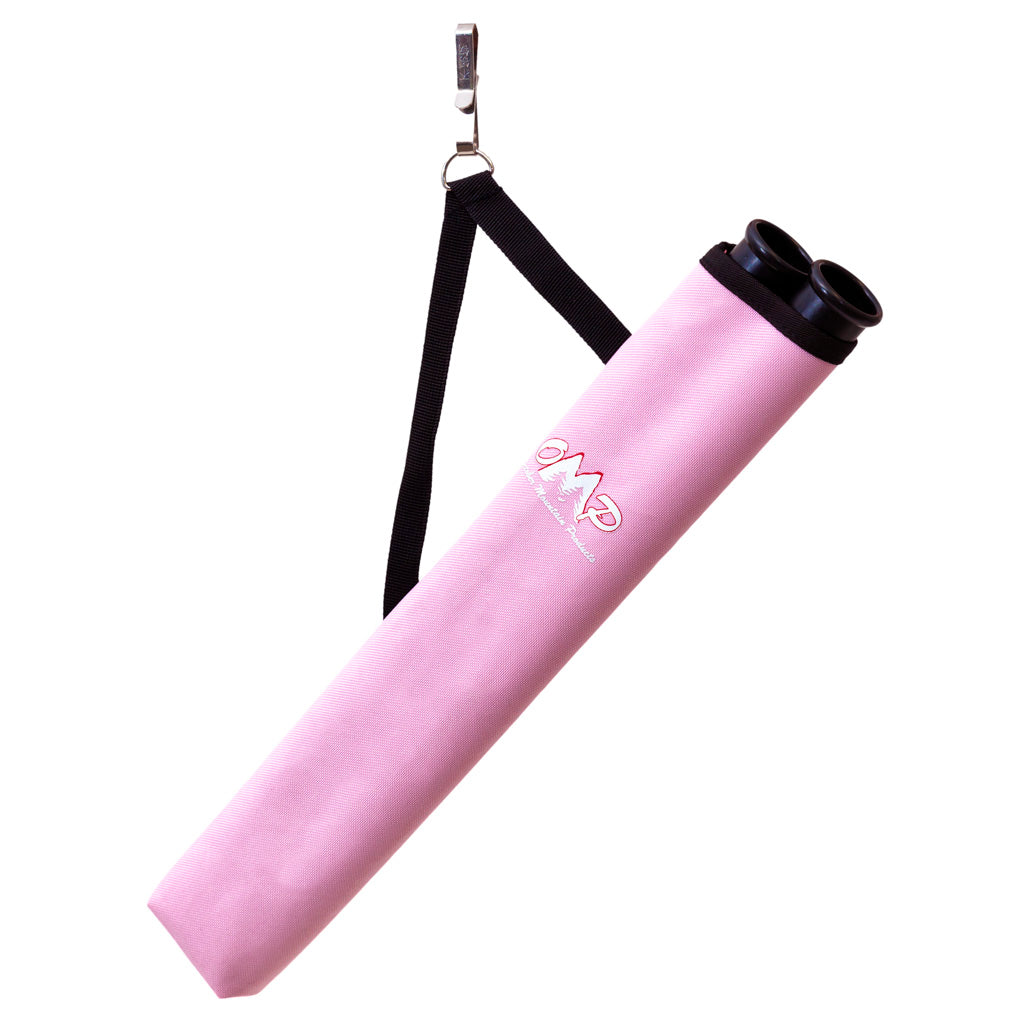 October Mountain Pink 2-Tube Hip Quiver for RH/LH Archers