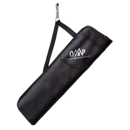 October Mountain Black 3-Tube Hip Quiver for RH/LH Archers