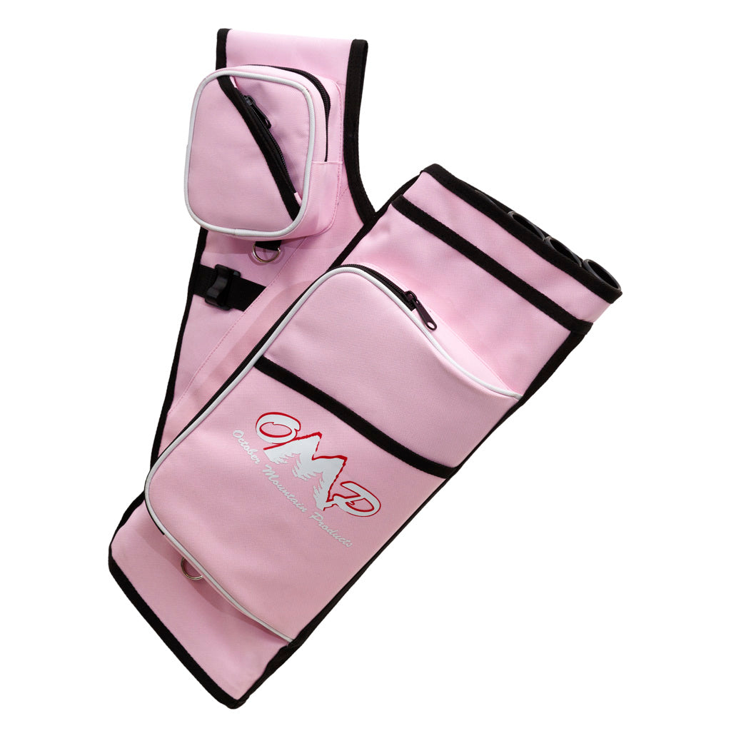 October Mountain 5-Tube Pro Hip Quiver Pink RH