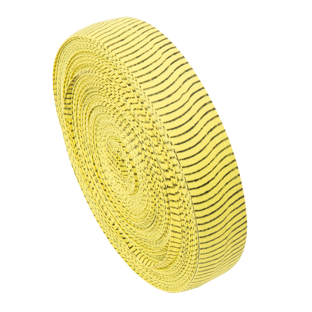 October Mountain VIBE String Noise Silencers Yellow/Black 85 ft.