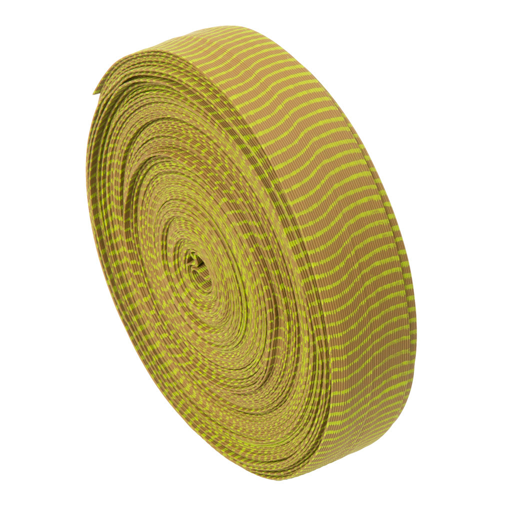 October Mountain VIBE String Noise Silencers Green Pumpkin/Neon Yellow 85 ft.