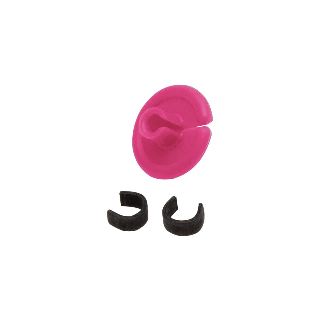 October Mountain String Love 2.0 Bowstring Kisser Button Purple