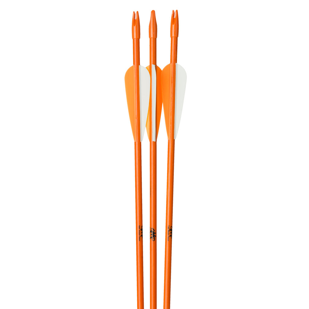 October Mountain Fiberglass Youth Arrows 26 in. Pack of 3