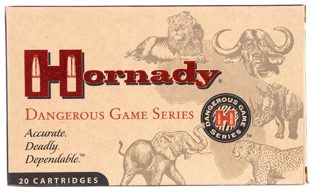 Hornady Dangerous Game InterLock Spire Point Recoil Proof 286 Grain 9.3x62mm Mauser 2360 fps 090255823035