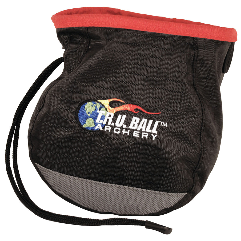 T.R.U. Ball Release Pouch Black with Cinch Closure