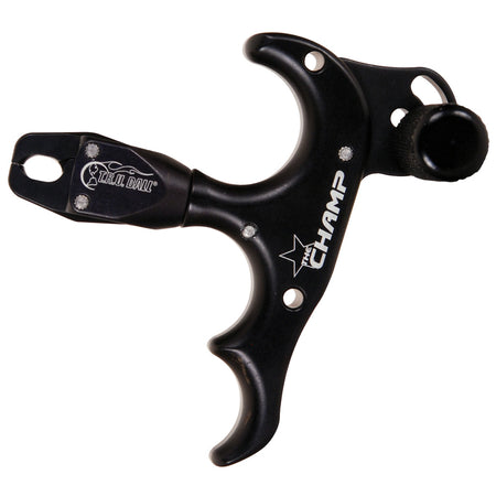 Tru Ball Champ Release Aid 3 Finger Small Black